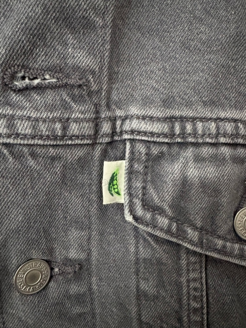 Levi's Premium Grey Denim Jacket - Levi Strauss & Co. - Picture 3 of 4